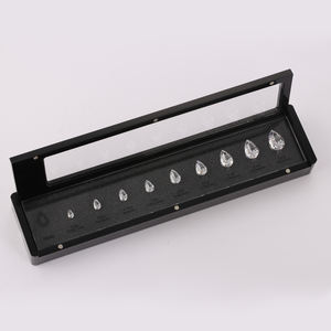 Ensembles de comparaison de pierres précieuses avec carte de pierres CZ taille 5A (Asscher/Rond/Cushion/Emeraude/Cœur/Marquise/Ovale/Poire/Princesse/Radiant) de 0,3 à 5 carats - Product Image 1