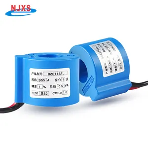 Hoge Kwaliteit Gesloten Lus Huidige Transformator 10A 5A 20A 5A 30A 5A 100A 5A BZCT18AL Voor Ammeter Leverancier Huidige Sensor