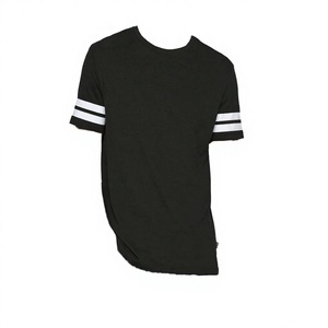 เสื้อยืดฟุตบอลแบบสั่งทำพิเศษสำหรับผู้ชาย แขนสั้น ผ้าฝ้าย 100% พิมพ์ลายซิลค์สกรีน ลายเรียบ น้ำหนัก 220 กรัม แบบยาว - Product Image 3