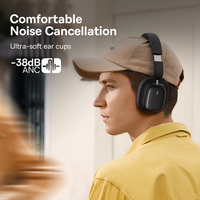 Headphone Nirkabel Baseus H1i ANC Bowie BT 5.3 Peredam Kebisingan Hi-Res 38db Audio Spasial 3D