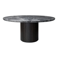 Table à manger ronde en bois de chêne massif de luxe en vente chaude, style moderne, 4 chaises, 6-8 places, meubles de maison pour hôtel et salon