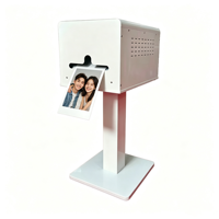 Support d'imprimante photo en métal avec tiroir de rangement et couvercle, compatible avec les imprimantes photo DNP DS620A RX1 HiTi P525L