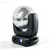 STSLITE-120W Projecteur à tête mobile DMX rotatif à 360° pour boule disco °   Effet de scintillement dispersé pour DJ, bar, événement, scène