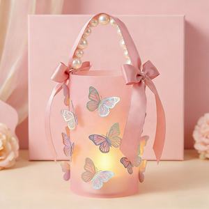 Kit de fabrication de lanterne papillon LED artisanale pour enfants, lumière d'ambiance pour chambre, décoration, cadeau d'anniversaire, jouet - Product Image 6