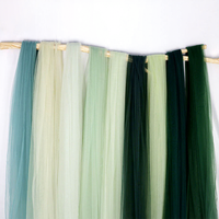 Dekorasi Pernikahan Gapura Jala Putih, Kain Jala Latar Belakang Dekorasi Pernikahan, Tirai Kain Kasa Putih, Dekorasi Fotografi Luar Ruangan