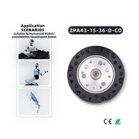 Module d'actionneur rotatif ZBDynamiX 56 mm avec réducteur de boîte de vitesses, 80 tr/min, avec moteur BLDC 48 V pour robot IA ou bras de robots collaboratifs