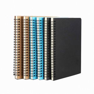 Custom Hardcover Paper <b>Lined</b> 70-80gsm A5 A6 Spiral Ruled <b>Notebook</b>-Gift with Custom Logo - Product Image 1