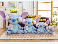 En gros, Poupée Stitch en peluche cousue d'hiver, Grande poupée en tissu, Cadeau pour enfants, Décoration d'intérieur, Poupée d'activités
