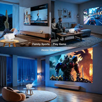 Projecteur Topleo Full HD 1080P LED Cinéma Android Vidéo WiFi Théâtre Domestique Projecteur Intelligent