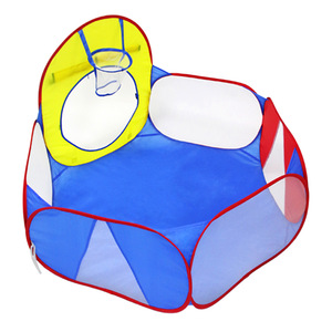 Carpa de Juego Infantil con Aro de Baloncesto de 1.2M, Plegable, para Uso en Interiores y Exteriores, Casa de Juegos para Niños de 2 a 4 Años - Product Image 5