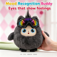 Stimmungs-Erkennungs-KI-Plüschtier Interaktives Emotionales Feedback Intelligente Plüschpuppe Sprachsteuerung STEM-Lernspielzeug für Kinder OEM Tuya