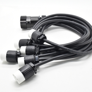 Split-Kabel 15A 6 Schaltung Ausbruch Edison-Stecker zu Socapex 19-Pin-Männlich-Anschluss - Product Image 2