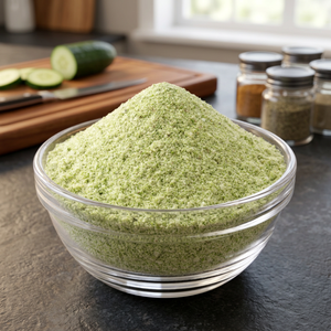 Poudre de Concombre Lyophilisée Premium Végétalienne Saveur Légère et Rafraîchissante Ingrédient Alimentaire Étiquette Nettoyée Approvisionnement en Vrac - Product Image 3
