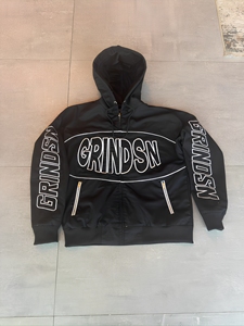 Conjunto de Chándal Urbano Personalizado para Hombre: Sudadera con Capucha de Cremallera Completa y Pantalones Holgados de Ripstop Bordados de Gran Tamaño - Product Image 1