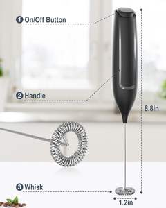 Mini MOQ Wholesale Brand Name Wireless Electric <b>Milk</b> <b>Frother</b> for Super Markets - Product Image 6