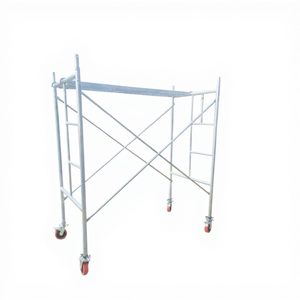 Scaffolding Platform Foldable Mobile With Wheels for Indoor and Outdoor Decoration CE ISO Modern Design Scaffolding Platform - Product Image 1