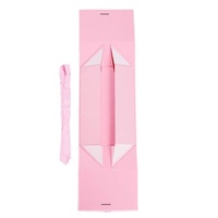 Boîte cadeau en papier rigide pliable à double porte avec ruban, personnalisée, unique, de luxe, haut de gamme, faite à la main, pour boutique de cosmétiques