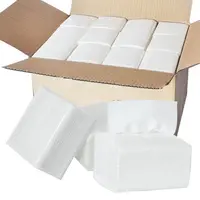 ขายส่งที่กำหนดเองทิ้งร้านอาหารช้อนส้อมไม้เยื่อไม้สีขาวกระดาษผ้ากันเปื้อน