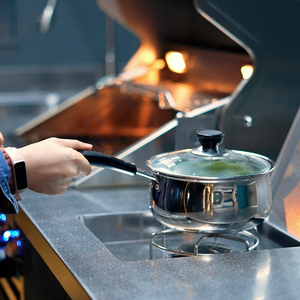 Mobile da Cucina Moderno in Acciaio Inossidabile 2026 per Barbecue a Gas, Arredamento da Esterno con Gazebo per Intrattenimento all'Aperto - Product Image 4