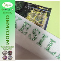Parches de Silicona con Logotipo en Relieve 3D de Tacto Suave, Etiquetas Termoadhesivas para Prendas, para Gorras