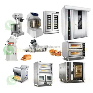 상업용 전기 가스 자동 빵 오븐 베이킹 가격/판매를위한 완벽한 제빵 장비 기계