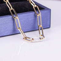 Messi — ensemble de bijoux, bracelet, boucles d'oreilles en or véritable 18k, collier, design spécial, en diamant sculpté en laboratoire