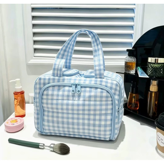 Blue plaid