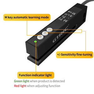 Sensor de Detección de Etiquetas GTRIC, Interruptor Fotoeléctrico de Alta Velocidad, Sensor Óptico de Ranura - Product Image 3