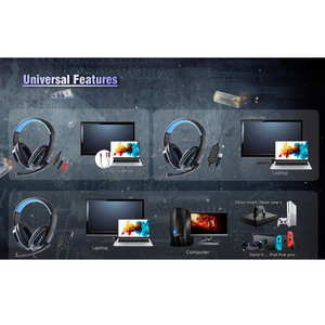 Vente en gros de casque filaire pour e-sports casque électronique pour ordinateur casque de <span class=keywords><strong>sport</strong></span> écouteurs de jeu <span class=keywords><strong>bandeau</strong></span> avec microphone - Product Image 6