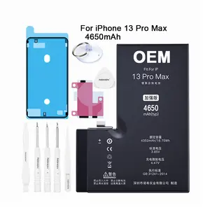 OEM交換用リチウムイオンモバイル充電式電話バッテリーforiphone 13 Pro max mini 11 12X7 Plus XS 8 xr se 66s14