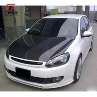Ensemble complet d'accessoires de voiture pare-chocs avant lèvre arrière diffuseur lèvres latérales jupes pour VW GOLF 6 2010-2012 kits de carrosserie matériau ABS