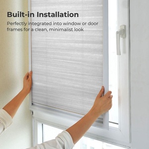 Được xây dựng trong di động Shades tổ ong Rèm bên trong khung gắn cử<span class=keywords><strong>a</strong></span> sổ tùy chỉnh Shades cách nhiệt sự riêng tư kiểm soát ánh sáng - Product Image 3