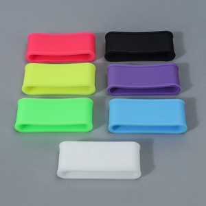 Bandes de grip en silicone écologiques en gros, personnalisables avec logo, haute qualité pour raquettes de pickleball, squash et badminton - Product Image 5