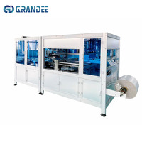 Machine d'emballage automatique pour bouteilles d'eau et de jus en PET/PP, prix usine