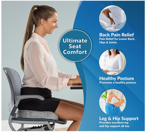 Memory Foam Sitz Stuhl kissen zur Linderung von Ischias schmerzen Steißbein schmerzen Steißbein Degenerierende Scheibe Ortho pä dische Arthrose - Product Image 6