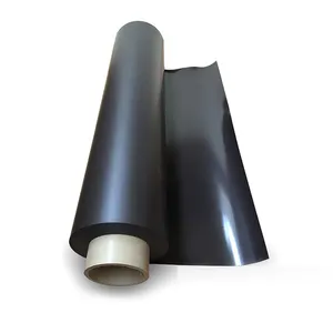 Personalizado permanente borracha flexível plana ímã folha ímã rolos 0.3mm