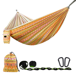 Hamaca de Camping de Tela de Paracaídas Reciclada Impermeable para Exteriores con Estampado de Lujo - Product Image 2