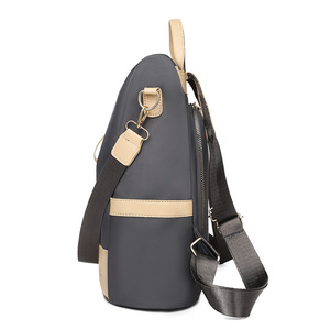 Women's <b>Backpack</b> <b>School</b> Bag Rucksack <b>Backpack</b> Oxford Cloth Adjustable Large Capacity Zipper Daily <b>Black</b> Gray Red - Product Image 3