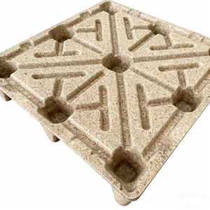 Palette en <span class=keywords><strong>bois</strong></span> pressé légère à 4 voies 1050*1050mm - <span class=keywords><strong>Bois</strong></span> recyclé pour le stockage et l'expédition industriels - Product Image 1