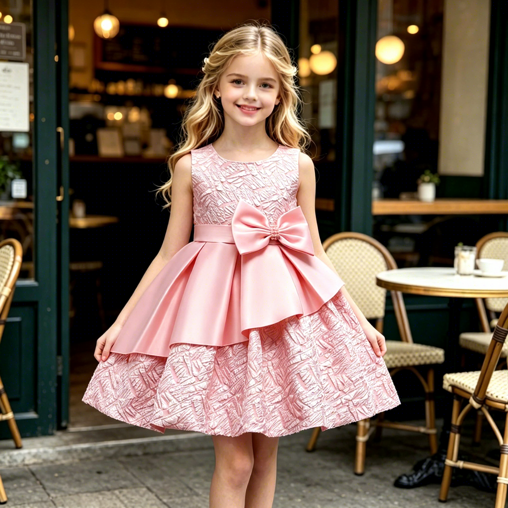 sachin and babi light blue dress 7,603 10 Years Girl Fashion Royalty-Free Images, Stock Photos & Pictures main image 1