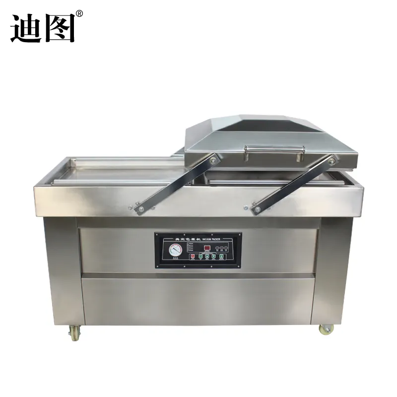 DZ600/2SB Dual Chamber Automatic Vacuum Sealer Machine for Food Packaging