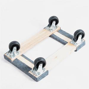 18\" X 12\" Heavy Duty Customizable <strong>Wooden</strong> Furniture <strong>Dolly</strong> ODM/OEM Steel Hand <strong>Cart</strong> &amp; Trolley for Moving &amp; Shopping - Product Image 6