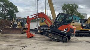 Prix d'usine de haute qualité 6 tonnes Doosan DX60 mini excavatrices d'occasion pelles à Shanghai en Chine - Product Image 5