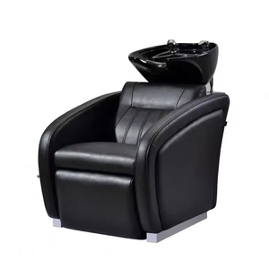 Chaise de shampooing inclinable réglage des pieds électrique lit de shampooing de <span class=keywords><strong>coiffeur</strong></span> réservoir d'eau bol de shampooing - Product Image 3
