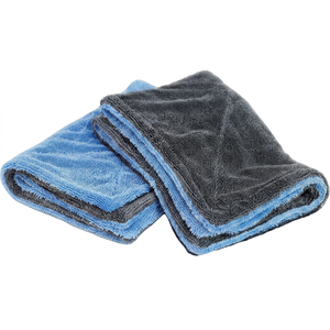 Toalla de Secado para Auto NOVISON Súper Absorbente de Doble Trenzado, 600 1200 1400GSM 1600gsm, Microfibra Coreana de Doble Cara de Lujo - Product Image 1