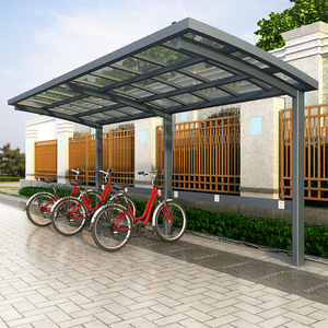 Abri de voiture extérieur imperméable, auvent en polycarbonate, protection UV, aluminium moderne, double abri de voiture, garage, abri de stationnement pour voiture, usine - Product Image 3