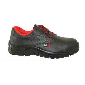 Botas de trabajo de seguridad clásicas 27215 S1P, ligeras, duraderas, de cuero genuino, punta de acero superior, PVC para uso en fábrica, talla de invierno 40 - Product Image 1