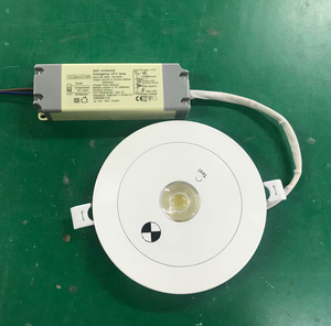 Trần gắn 3 Wát UFO Spotlight bề mặt lõm xuống ánh sáng có thể sạc lại <span class=keywords><strong>LED</strong></span> khẩn cấp Downlight với pin dự phòng - Product Image 5