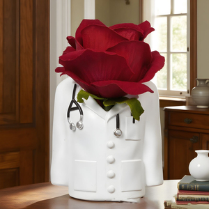 Porte-<span class=keywords><strong>stylo</strong></span> et organisateur de crayons personnalisé MY Doctor, vase à fleurs en résine fait à la main pour la décoration de bureau et d'école - Product Image 5
