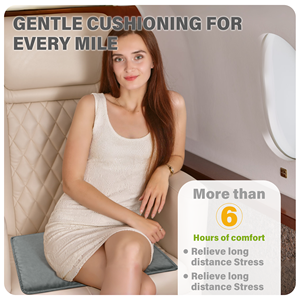 Cojín de Asiento Tejido Personalizado con Espuma Viscoelástica Suave y Funda Extraíble para Uso Diario - Product Image 6